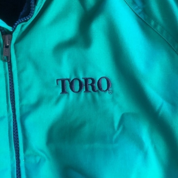 Toro Size XL Mens Vintage Green Jacket 2 Pocket in Excellent Used Condit… - Picture 3 of 6